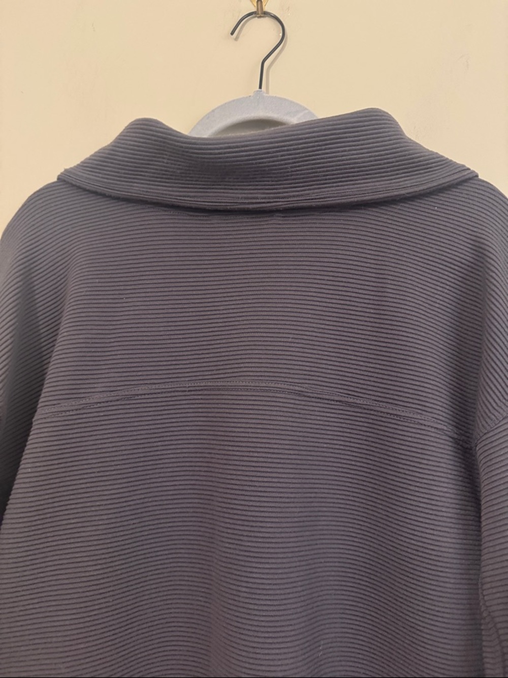 Zella Kickback Ottoman Half Zip Pullover, Grey, Size Large - Picture 13 of 14